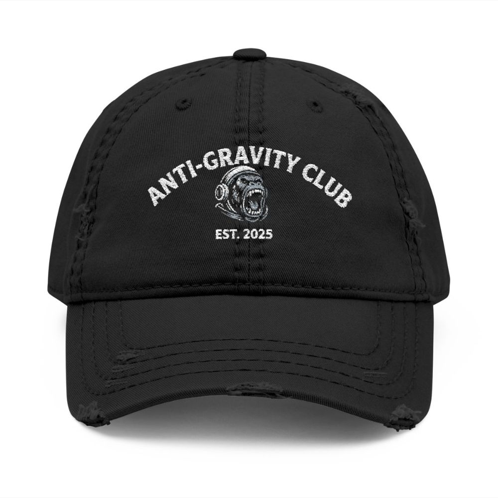 Picture of Distressed Dad Hat (Embroidery)