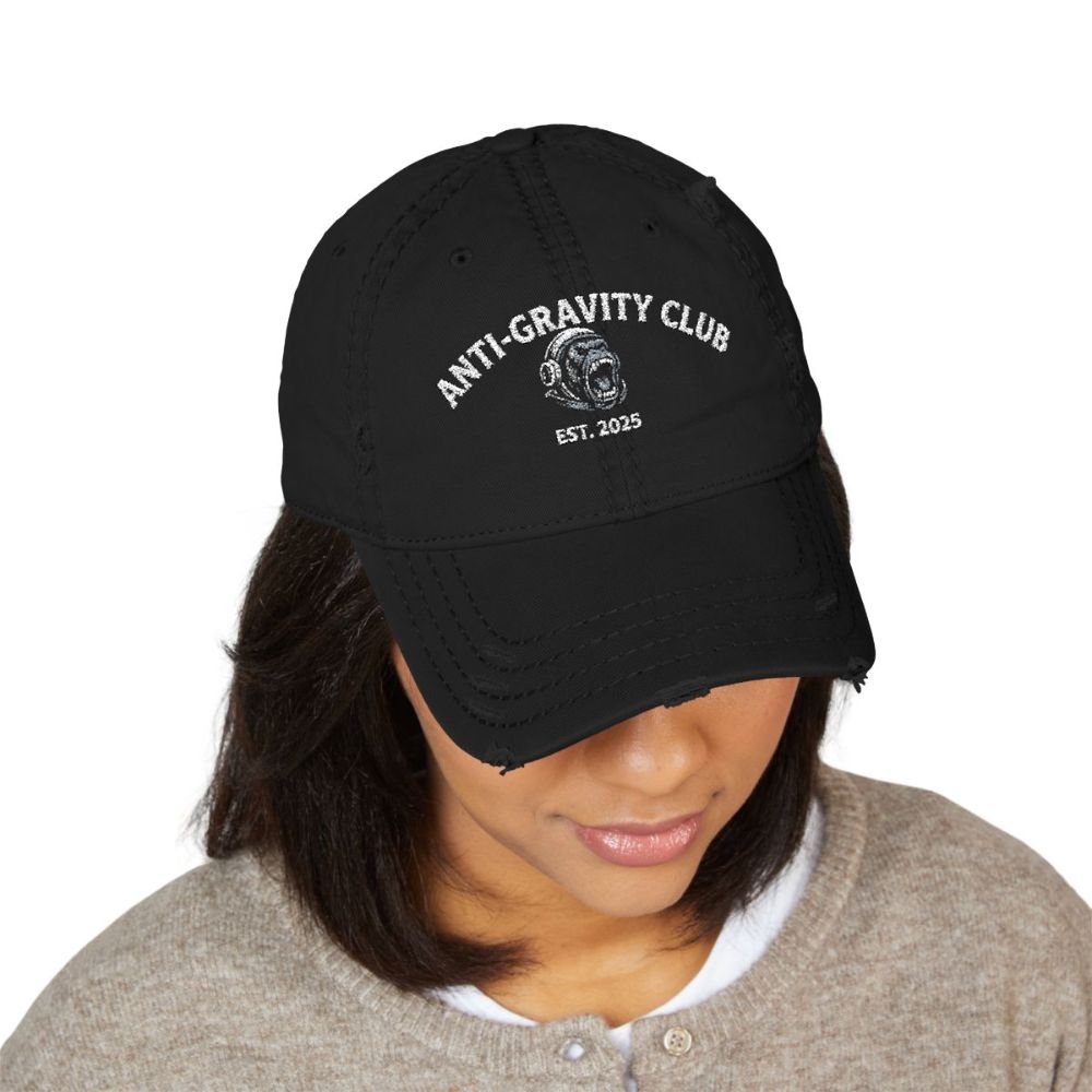Picture of Distressed Dad Hat (Embroidery)