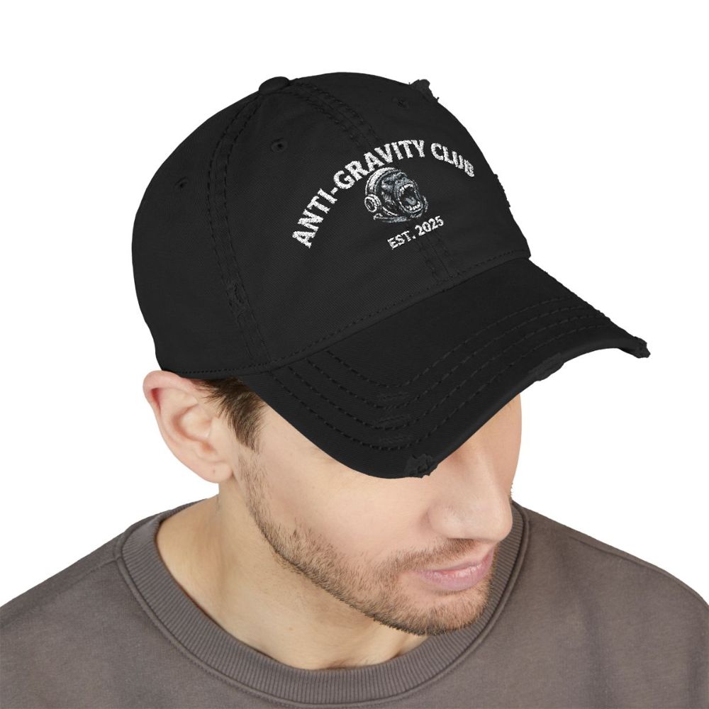 Picture of Distressed Dad Hat (Embroidery)