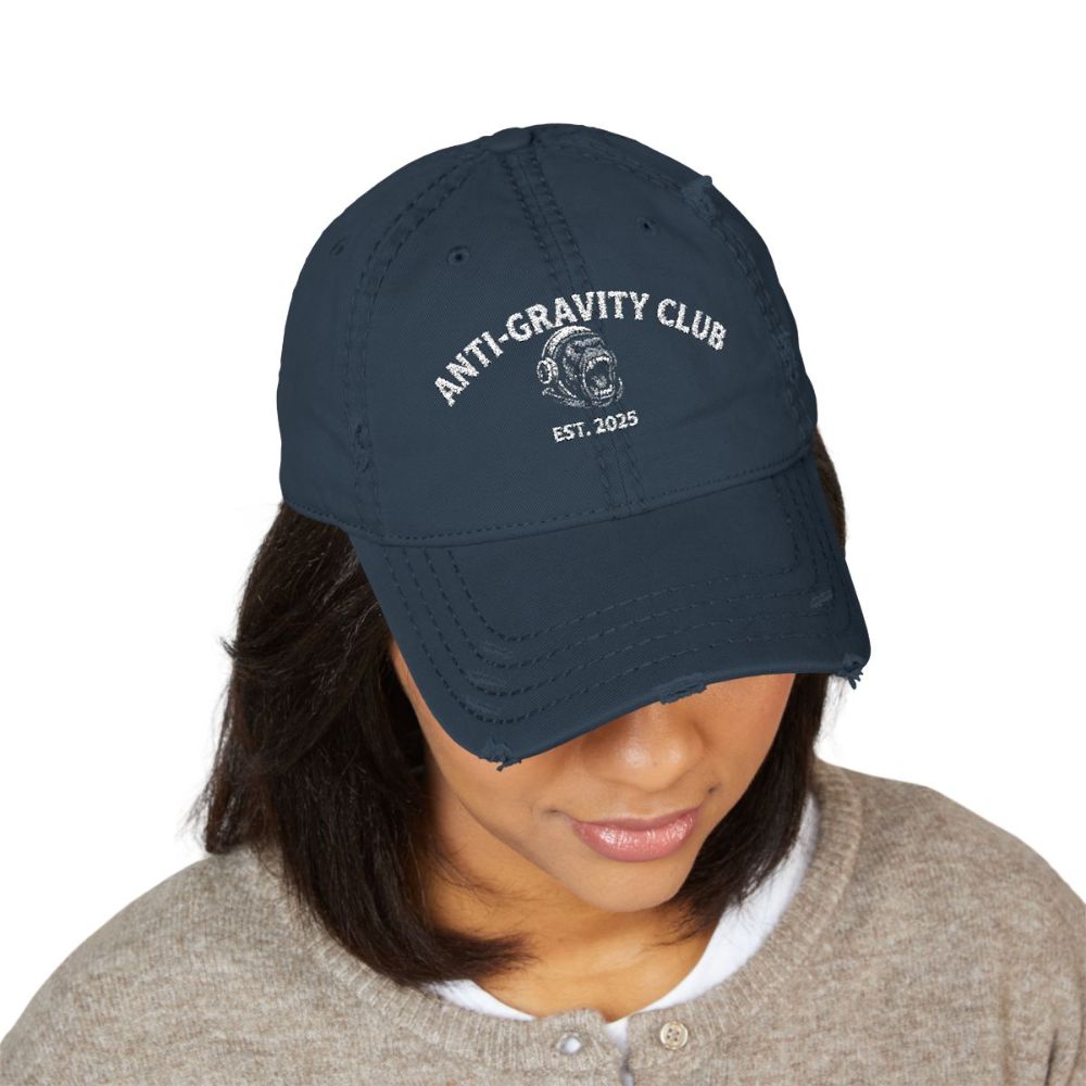 Picture of Distressed Dad Hat (Embroidery)