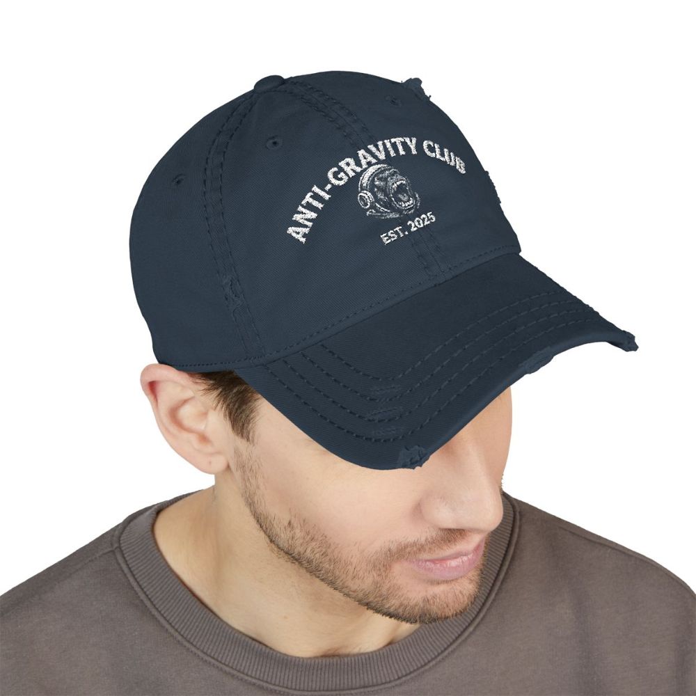 Picture of Distressed Dad Hat (Embroidery)