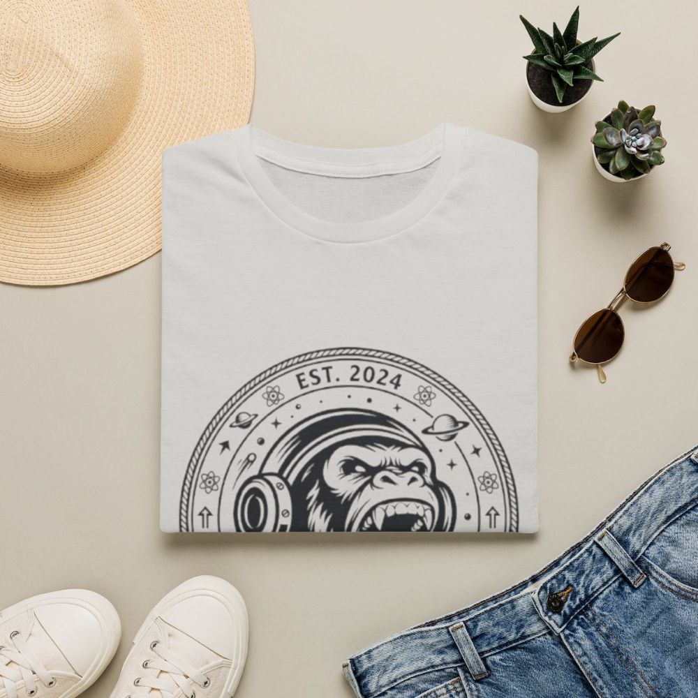 Picture of Anti Gravity Club Gorilla Graphic T-Shirt | Space Helmet Ape Tee