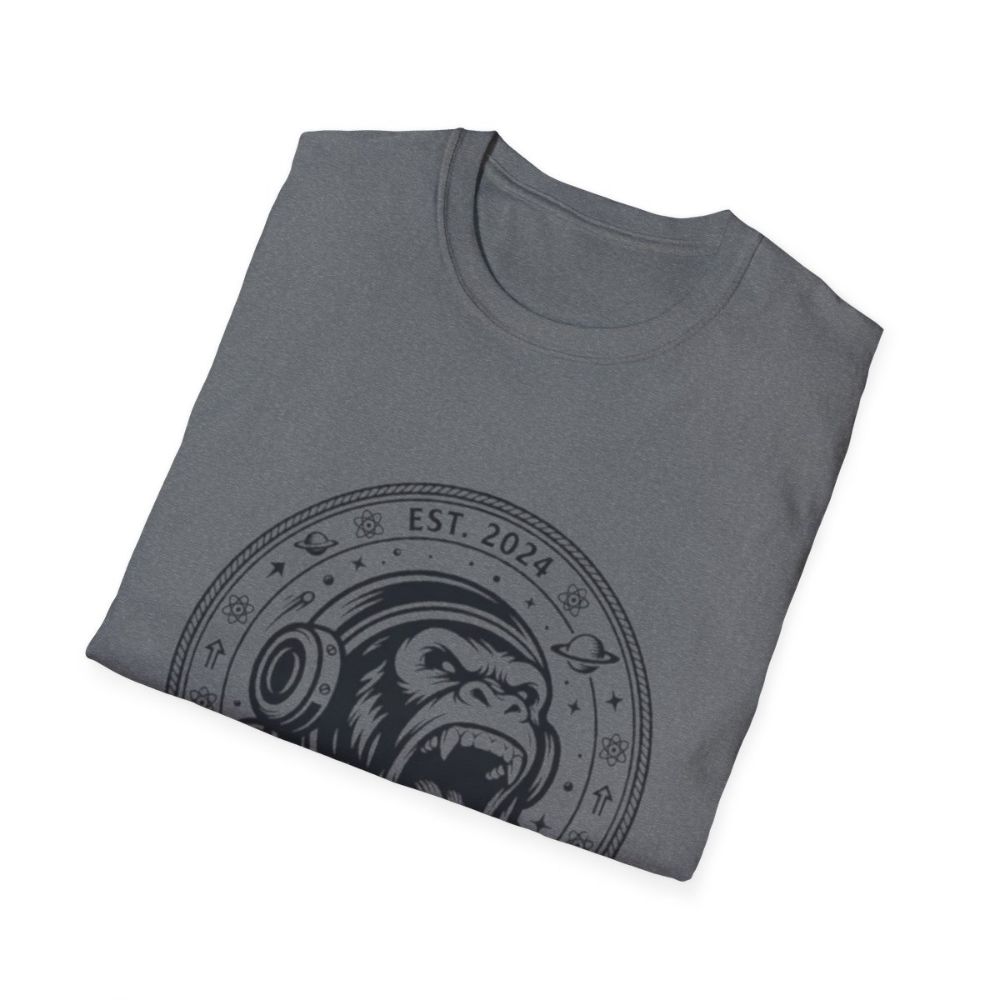 Picture of Anti Gravity Club Gorilla Graphic T-Shirt | Space Helmet Ape Tee