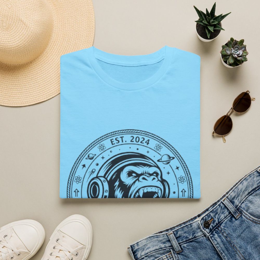 Picture of Anti Gravity Club Gorilla Graphic T-Shirt | Space Helmet Ape Tee