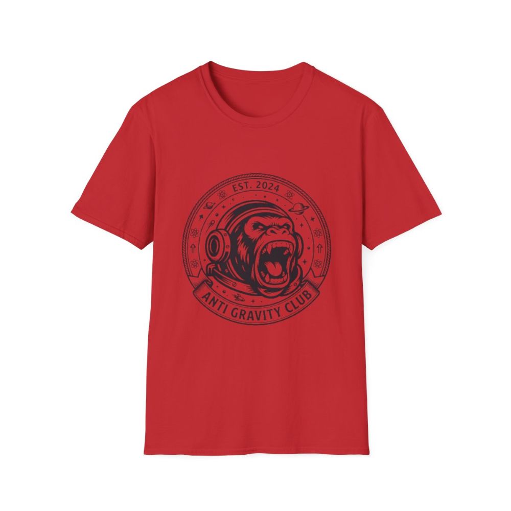 Picture of Anti Gravity Club Gorilla Graphic T-Shirt | Space Helmet Ape Tee