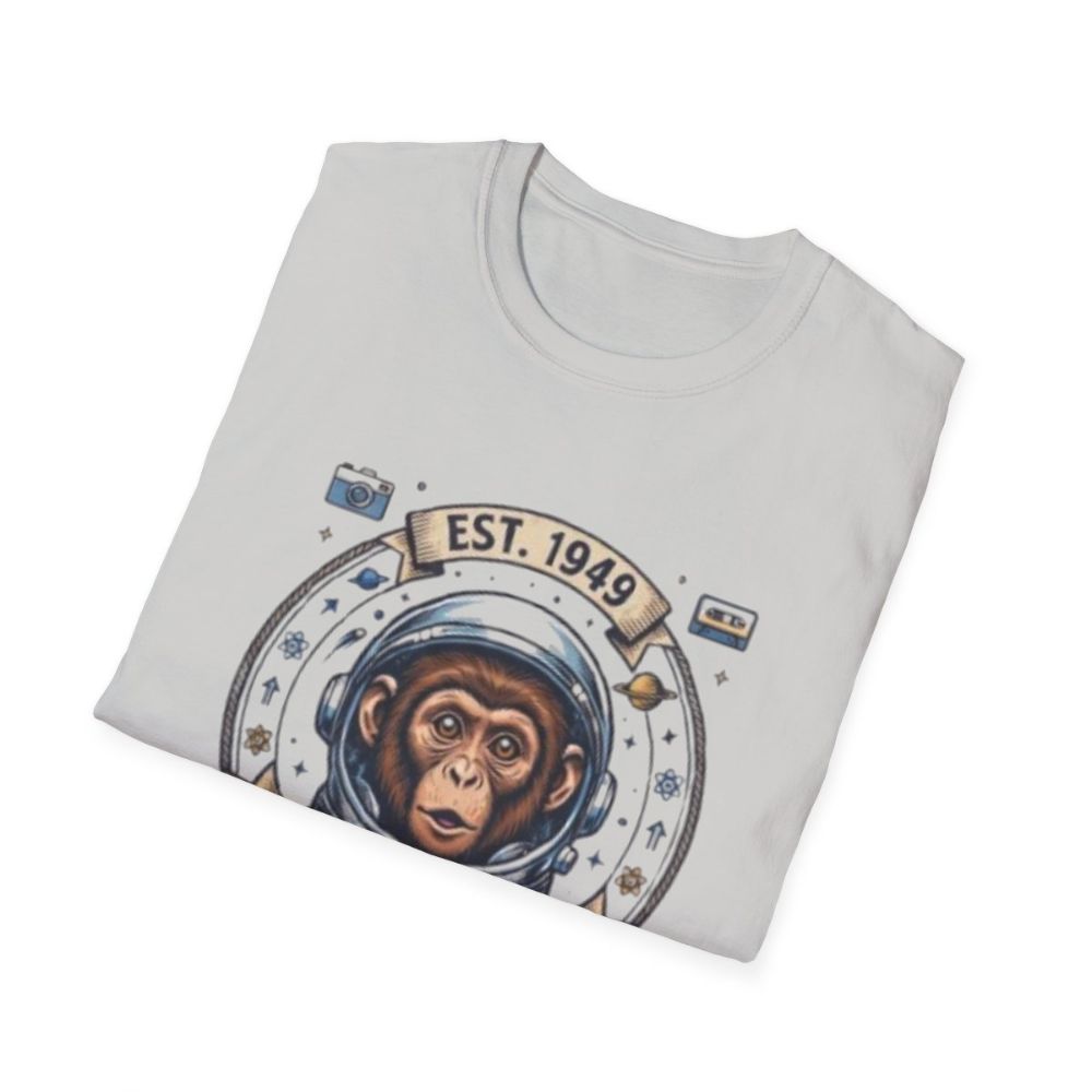 Picture of Vintage Space Chimp Astronaut T-Shirt | EST. 1949, Retro Space Badge