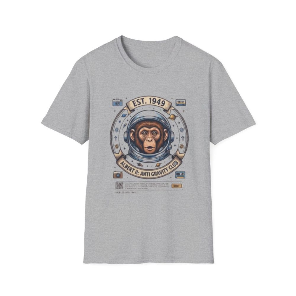 Picture of Vintage Space Chimp Astronaut T-Shirt | EST. 1949, Retro Space Badge