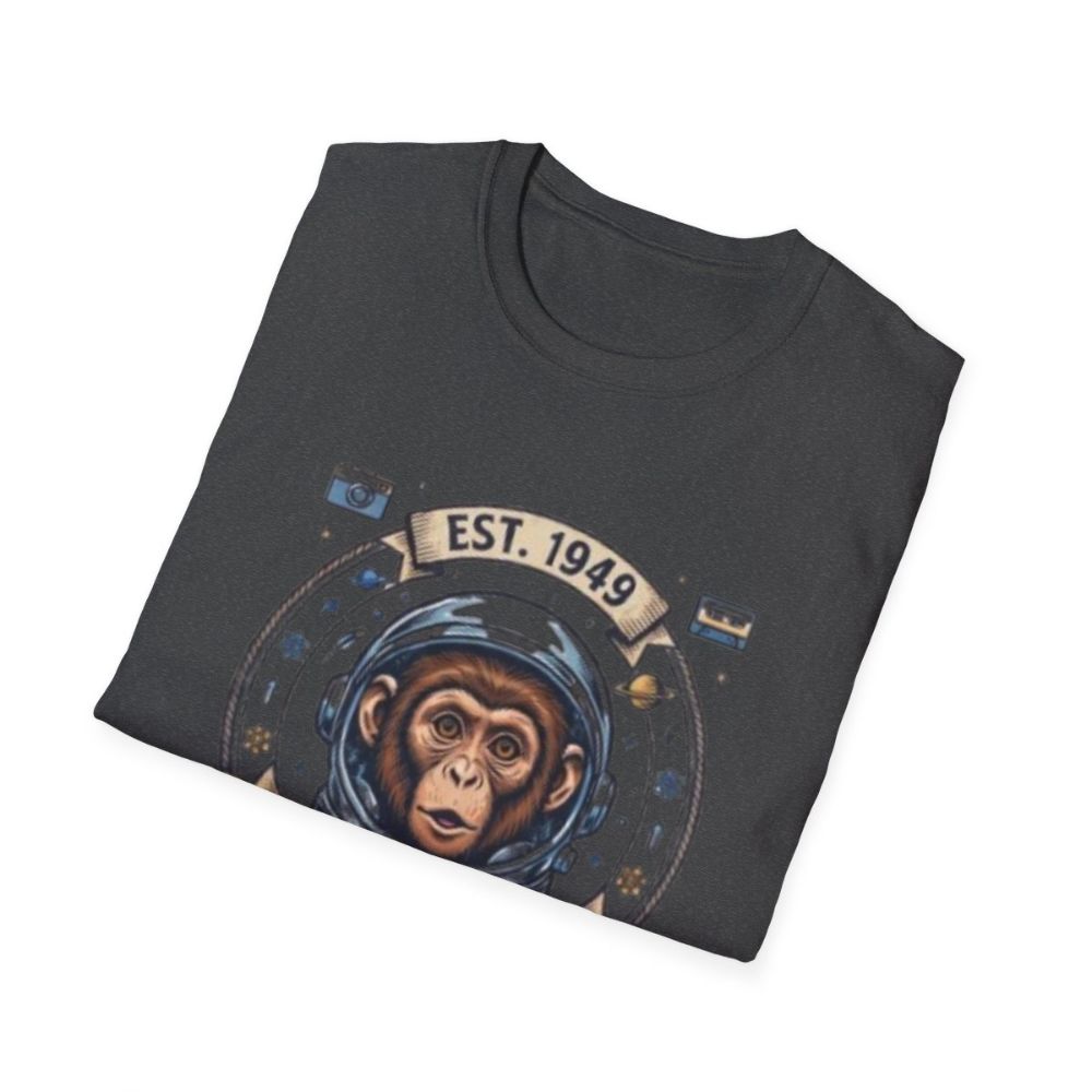 Picture of Vintage Space Chimp Astronaut T-Shirt | EST. 1949, Retro Space Badge