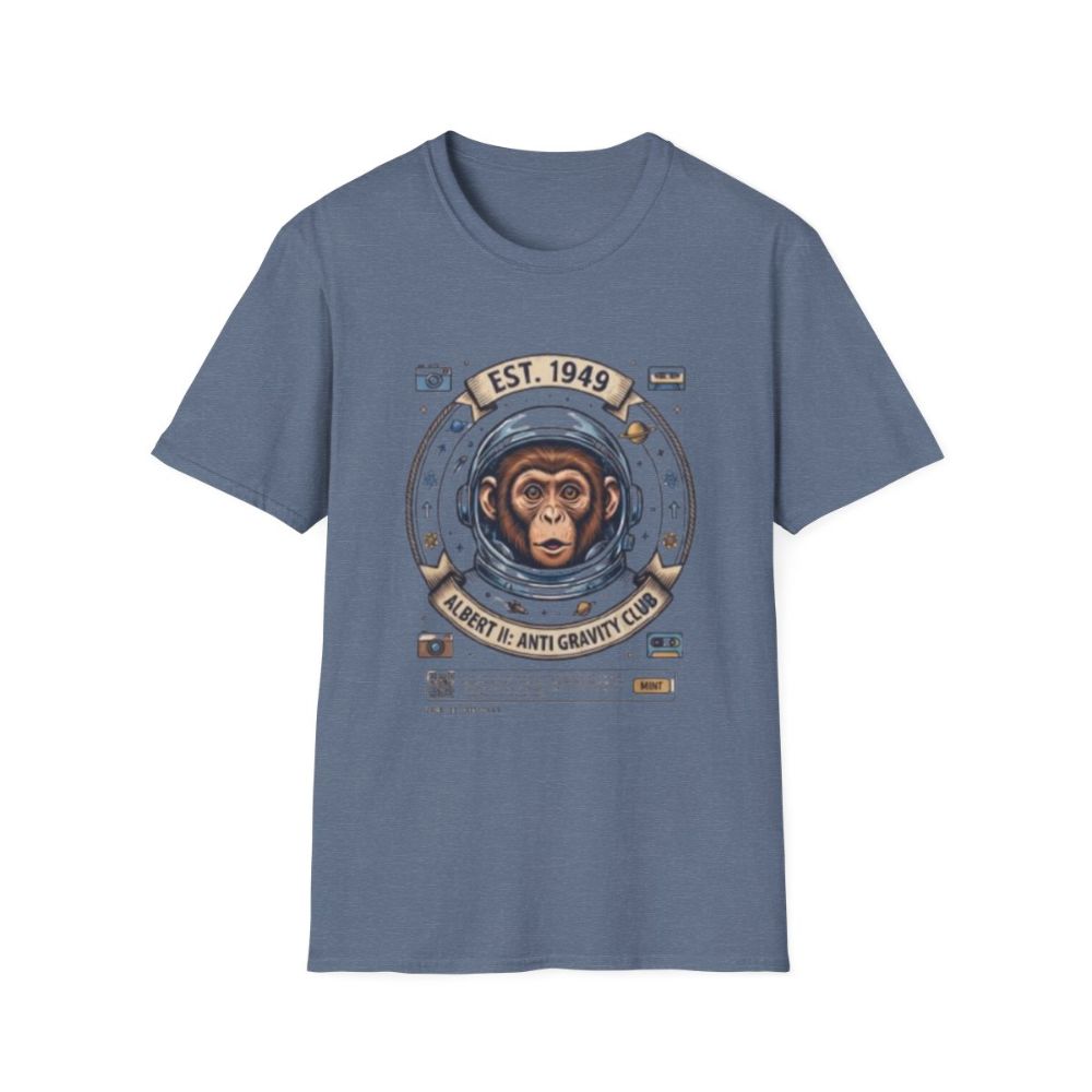 Picture of Vintage Space Chimp Astronaut T-Shirt | EST. 1949, Retro Space Badge