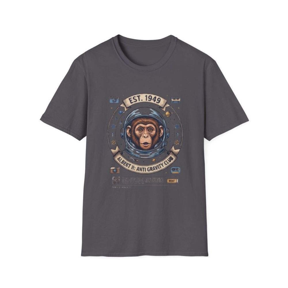 Picture of Vintage Space Chimp Astronaut T-Shirt | EST. 1949, Retro Space Badge