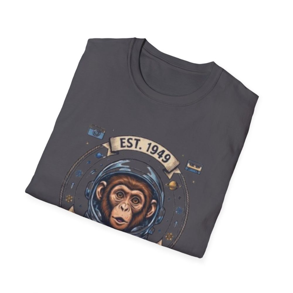 Picture of Vintage Space Chimp Astronaut T-Shirt | EST. 1949, Retro Space Badge