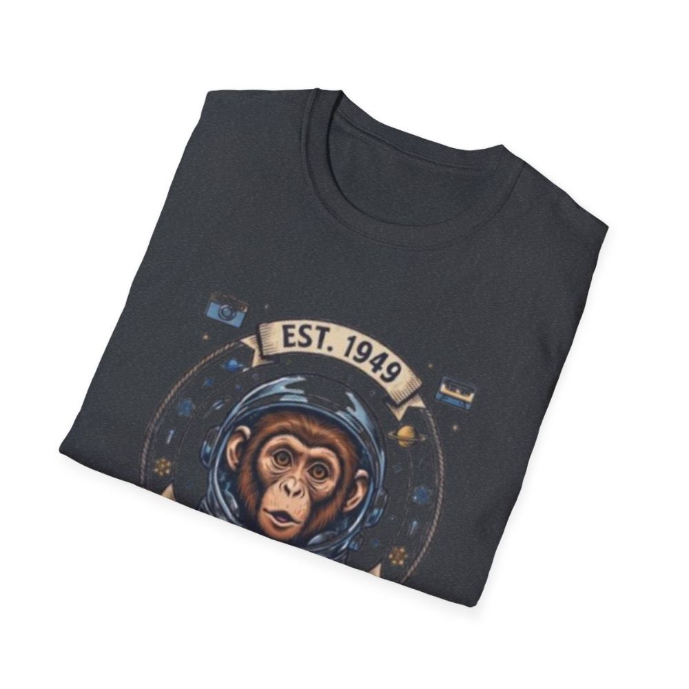 Picture of Vintage Space Chimp Astronaut T-Shirt | EST. 1949, Retro Space Badge