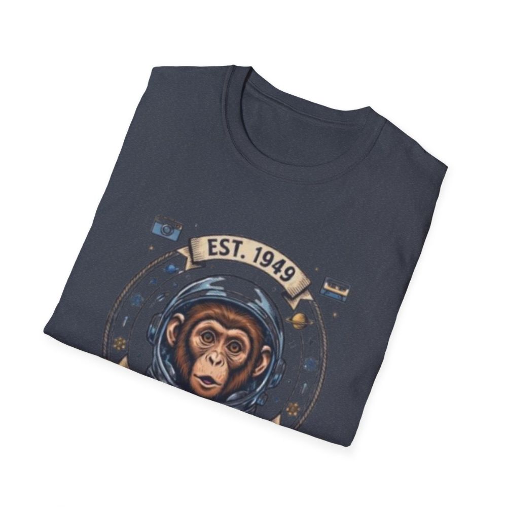 Picture of Vintage Space Chimp Astronaut T-Shirt | EST. 1949, Retro Space Badge