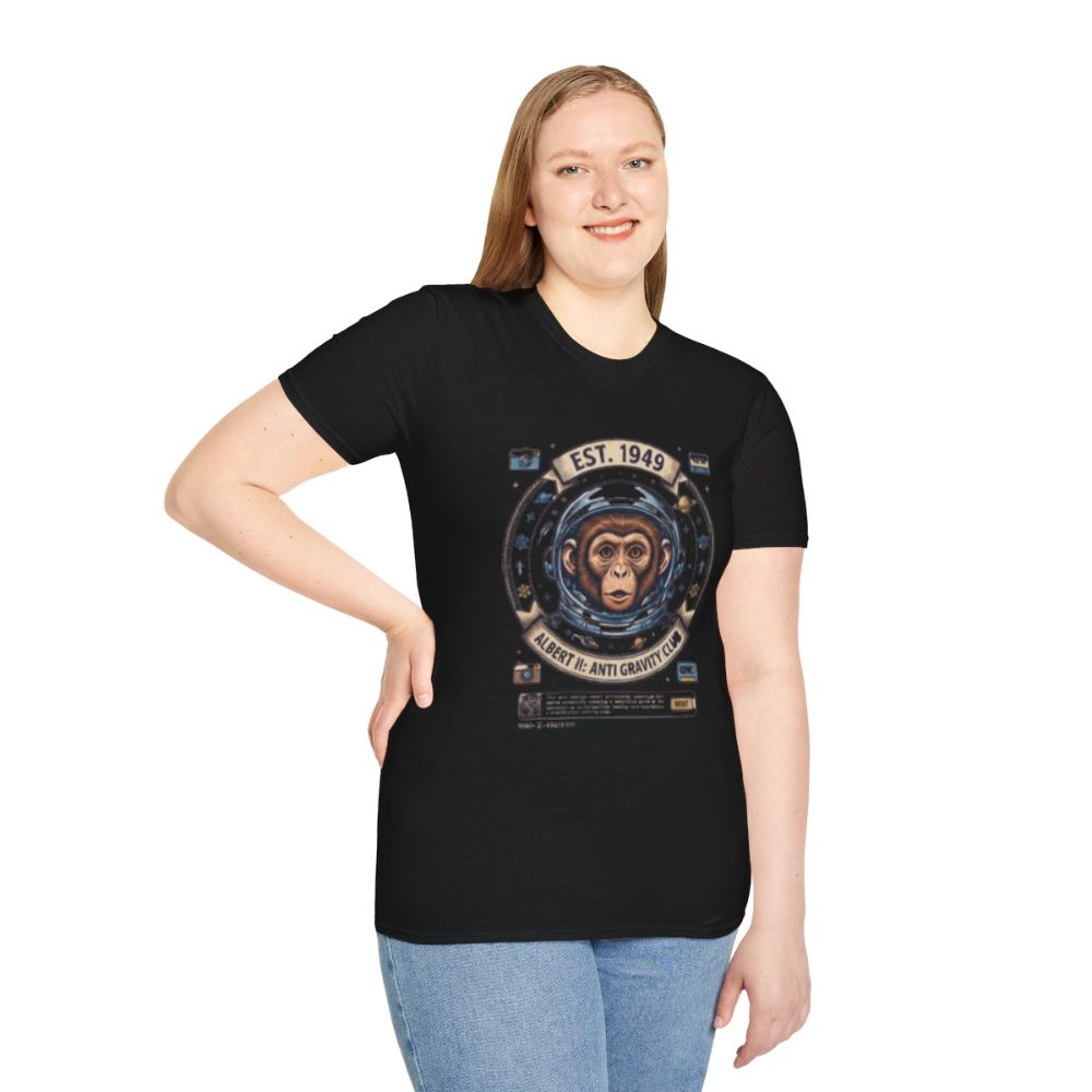 Picture of Vintage Space Chimp Astronaut T-Shirt | EST. 1949, Retro Space Badge